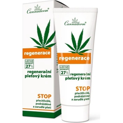 Cannaderm Regenerácia regeneračný krém 75 g