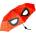 Erik editores Чадър Erik editores spiderman Marvel Automatic Folding Umbrella - Orange (Multicolor)