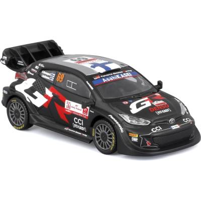 BburagoRace Toyota GR Yaris Rally1 Hybrid Nr.69 Rovanpera in decorative box 1:43