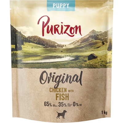Purizon Puppy kuřecí s rybou bez obilovin 4 x 1 kg