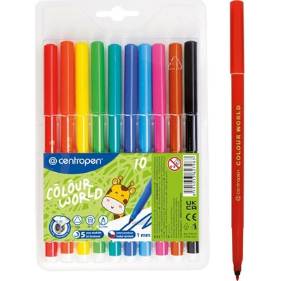 Centropen Colour World 7550 10 ks – Zboží Dáma