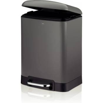 Image 1 of Kela Кош за отпадъци с педал Davino - сив - 6 л (KELA 22976)