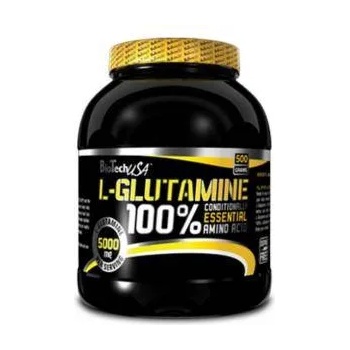 BioTechUSA Л Глутамин, 100% L-Glutamine, 500 грама, 770