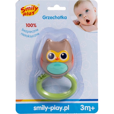 SMILY PLAY Chrastítko Sova