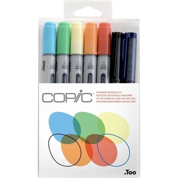 Copic Ciao Пълнител за писалка Rainbow Doodle Kit 7 бр (65.4940)