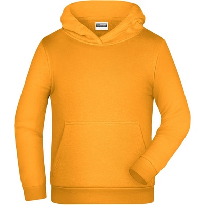 Daiber JN 47K dětská mikina s kapucí gold yellow