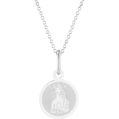 Gemmax Řetízek se znamením Panna z bílého zlata GUSWN-38831-25841