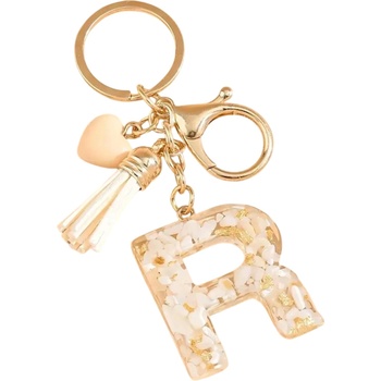 HARAHU Ключодържател Азбука - r / Бяла kp37814 (37814)