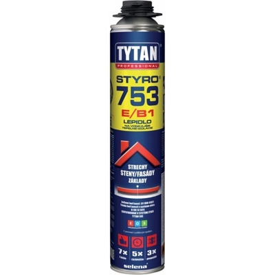 Tytan Styro 753 penové lepidlo pištolové 750 ml