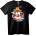 NOONEBRAND Тениска Маймунка с Цилиндър - XL, Black