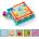 Melissa & Doug Дървен многоцветен пъзел на кубчета (33007)