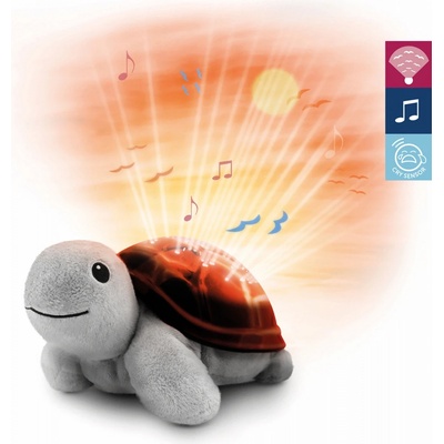 Zazu projektor západu slnka s melódiami Turtle Tim