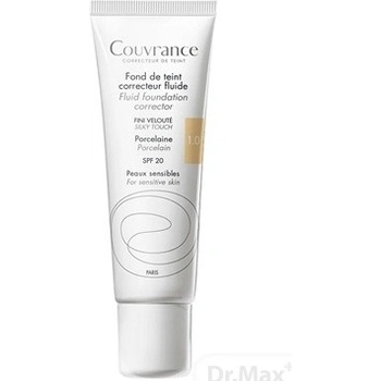Avène Couvrance tekutý krycí make-up SPF20 1.0 Porcelain 30 ml