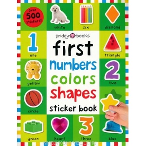 First 100 Stickers: First Numbers, Colors, Shapes | Roger Priddy (ISBN: 9780312520632)