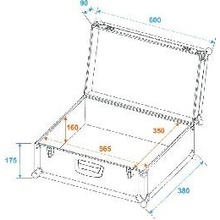 Roadinger Case Univerzal Tour Pro