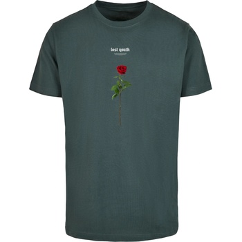 Mister Tee Тениска Lost Youth Rose Tee bottlegreen XXLUB-MT1582-02245 - Тъмносив, размер L