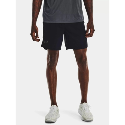 Under Armour UA LAUNCH 7'' GRAPHIC SHORT-BLK čierne