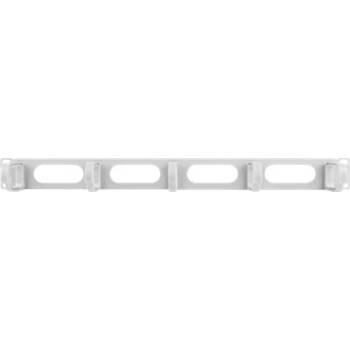 Lanberg 19" 1u панел за управление на кабели тип b, сив (ak-1205-s) (ak-1205-s)