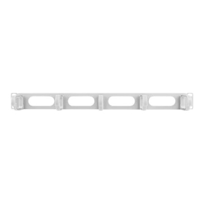 Lanberg 19" 1u панел за управление на кабели тип b, сив (ak-1205-s) (ak-1205-s)