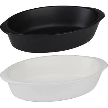 Image 1 of Alpina ТАВА ЗА ПЕЧЕНЕ КВАДРАТНА ALPINA 20x12.5см ЧЕРНА/БЯЛА (871125258619)