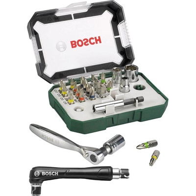 Bosch КОМПЛЕКТ БИТОВЕ, ТРЕСЧОТКА И ЪГЛОВА ПРИСТАВКА bosch (3165140914352)