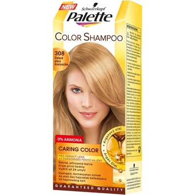 Pallete Color Shampoo zlatavě plavý 308 – Zboží Mobilmania