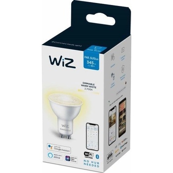 WiZ LED Stmívatelná žárovka PAR16 GU10/4,7W/230V 2700K CRI 90 Wi-Fi WiZ WI0009