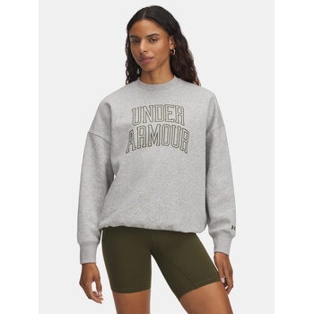 Under Armour Rival Flc OS Varsity Crew-GRY Šedá