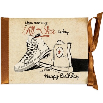 Image 1 of NBoutique Луксозна картичка за рожден ден - All Star