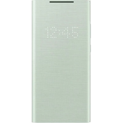 Samsung LED View Cover EF-NN980PMEGEU - оригинален калъф, през който виждате информация от дисплея за Samsung Note 20 (зелен)
