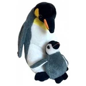 BEPPE Mascot Penguin with child 25cm 13877