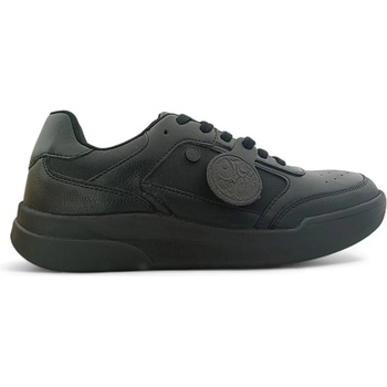 Pretty Green Обувки Pretty Green Kids' Moc Toe Formal Shoes - Black