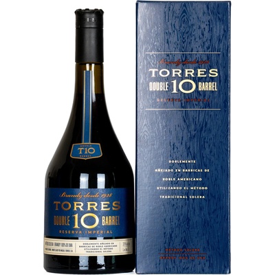 Torres Brandy 10y Double Barrel 38% 1 l (karton)