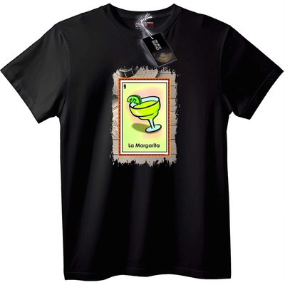 NOONEBRAND Тениска Маргарита Коктейл - S, Black