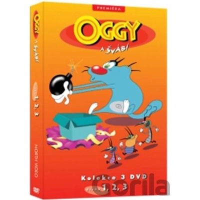 Oggy a švábi 1 - 3 / kolekce 3 DVD