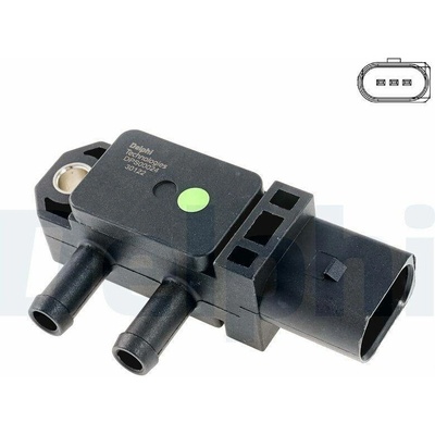 Senzor, tlak výfukového plynu DELPHI DPS00024-12B1 (DPS0002412B1)