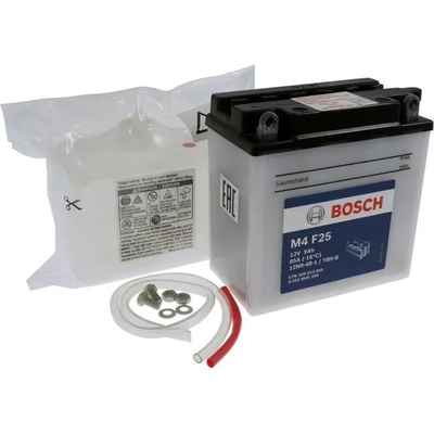 Bosch M4 12V 9Ah left+ 12N9-4B-1/YB9-B/12N9-BS 0092M4F250