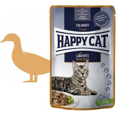 Happy Cat Culinary Land Ente kachna 85 g