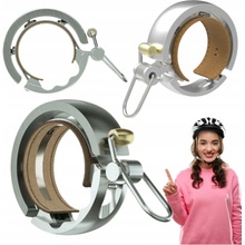 Knog Oi Bell Luxe Velký Stříbrná