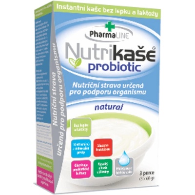 Nutrikaše probiotic natural 3 x 60 g