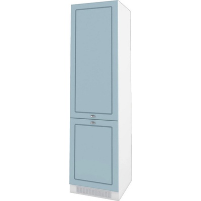 ИРИМ Колонен кухненски шкаф за вграден хладилник Сити БФ-Деним мат-06-50 60 см