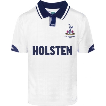 Image 1 of Score Draw Футболна фланелка Score Draw Men's Spurs 91 Home Licensed Retro Football Shirt - White
