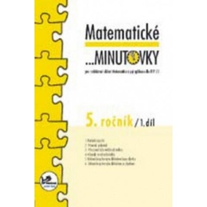 Matematické minutovky 5. ročník / 1. díl | Josef Molnár (ISBN: 9788072302116)