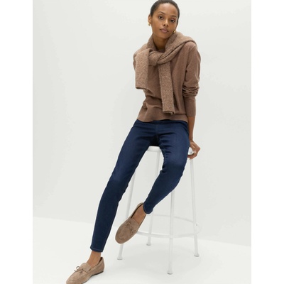 Marks & Spencer Тъмно сини дамски джинси с висока талия Marks & Spencer | Sin | ЖЕНИ | 26/32