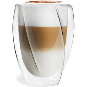 Vialli Design Комплект от 2 чаши за лате с двойни стени, 300 ml - Vialli Design (5901638725493)