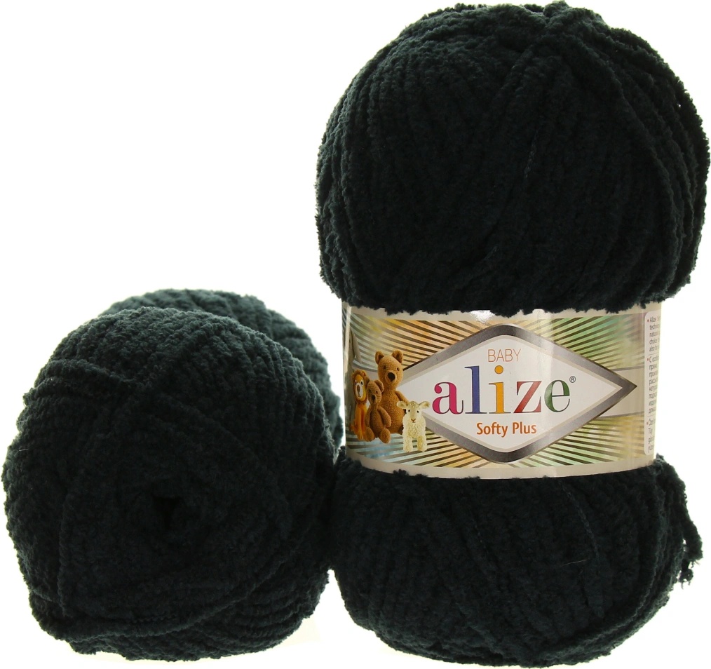 Alize Softy Plus černá 60
