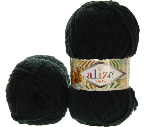 Alize Softy Plus černá 60