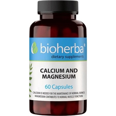 Bioherba Calcium & Magnesium [100 капсули]