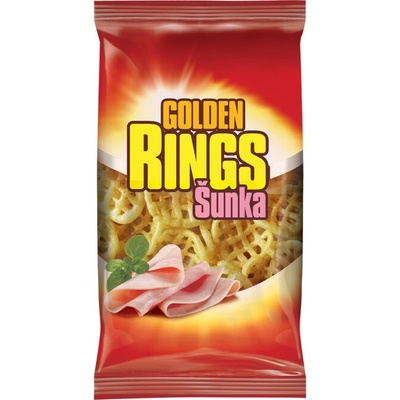 Golden krúžky šunka 70 g