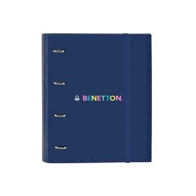 Benetton Папка с пръстени Benetton Cool Морско син 27 x 32 x 3.5 cm